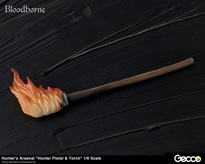 Bloodborne Hunter's Arsenal: Hunter Pistol & Torch 1/6 Scale Weapon - Image 6