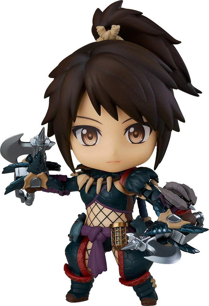GOOD SMILE COMPANY Nendoroid Monster Hunter World: Iceborne Hunter: Female Nargacuga Alpha Armor Ver. DX - Image 9