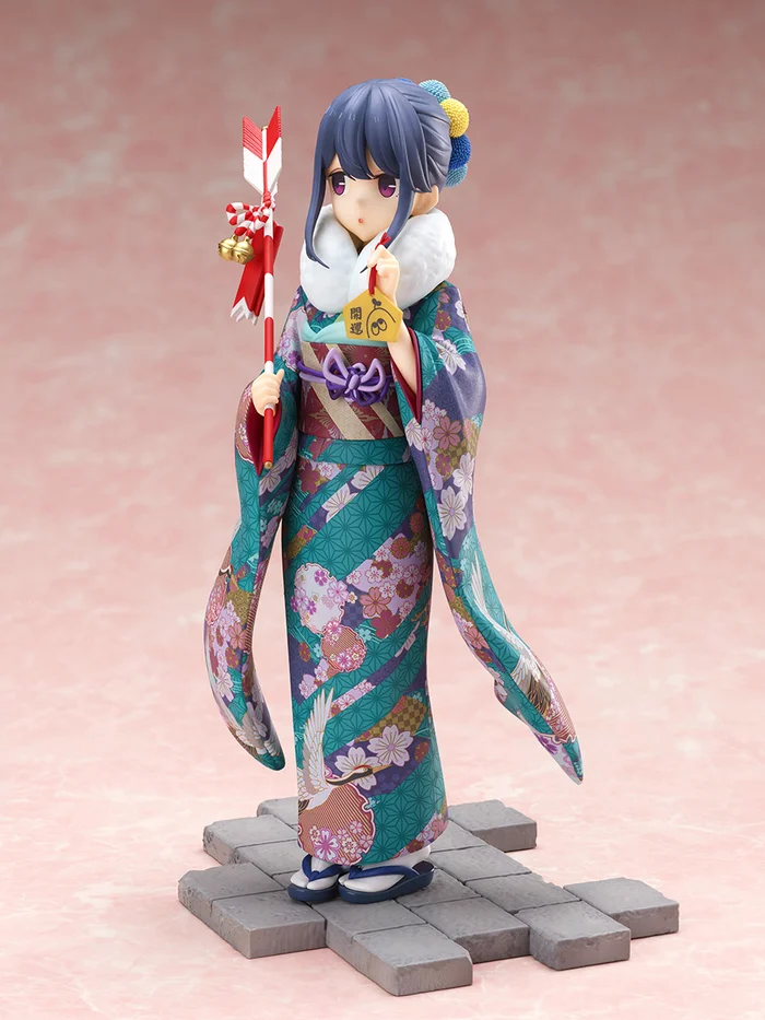 Laid-Back Camp Season 2 Rin Shima: Furisode Ver. 1/7 Scale Figure - Image 4