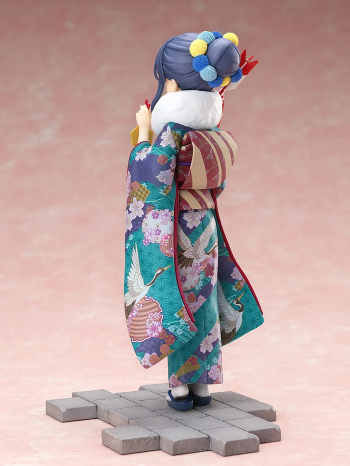 Laid-Back Camp Season 2 Rin Shima: Furisode Ver. 1/7 Scale Figure - Image 7